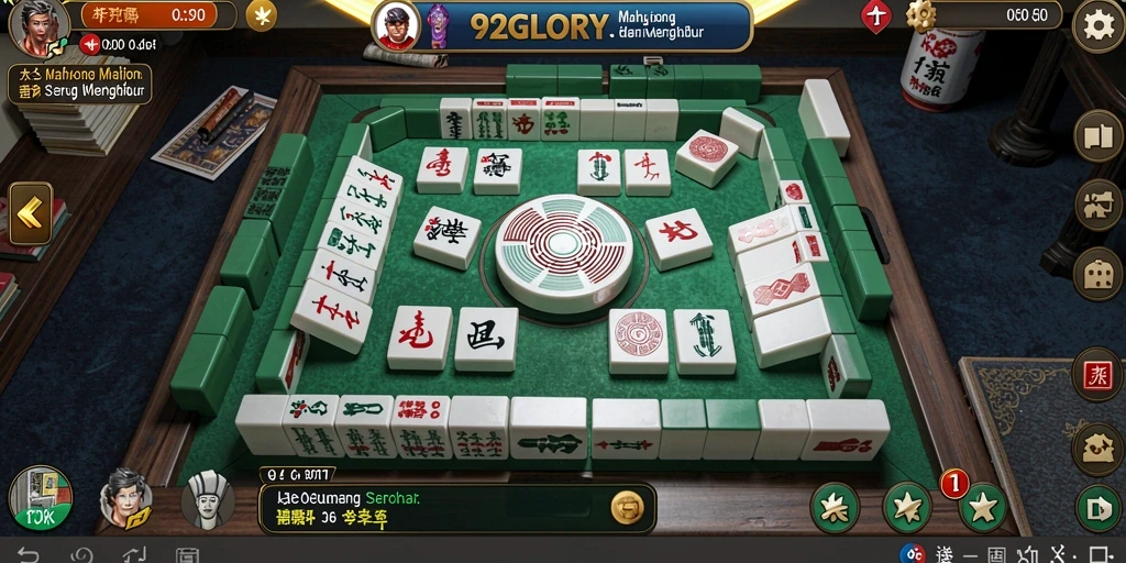 Screenshot dari gameplay 92GLORY yang menarik dan penuh warna.
