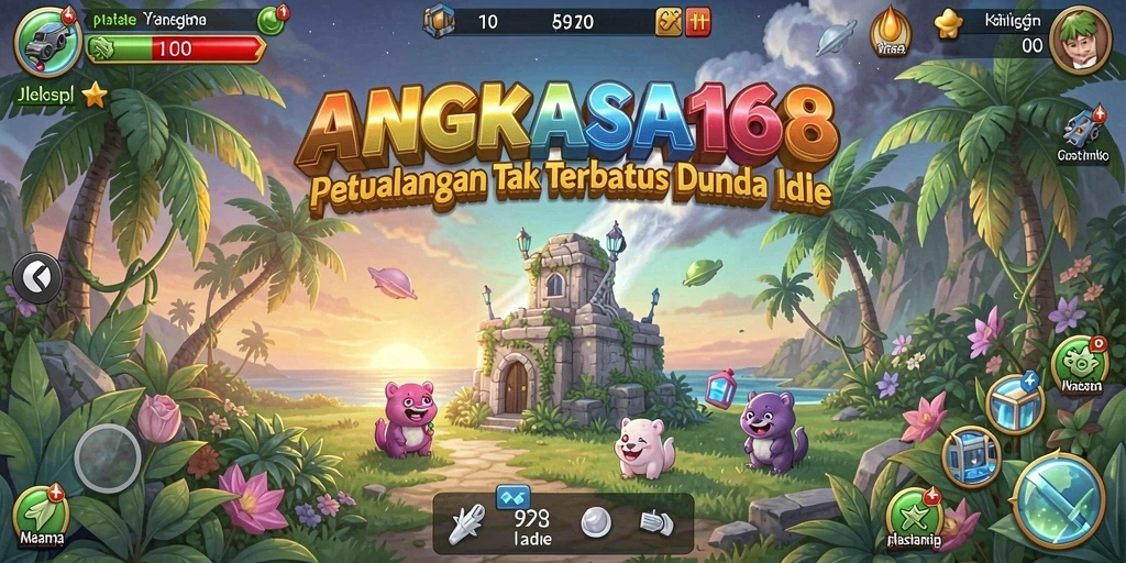 Tampilan menarik dari gameplay <strong>ANGKASA168</strong> yang penuh warna dan strategi.