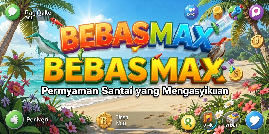 Tampilan seru dari gameplay BEBASMAX yang santai.