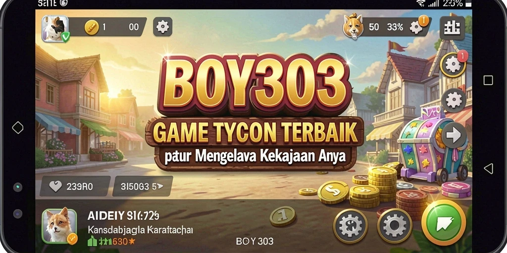 Tampilan gameplay Tycoon yang seru dan menantang di BOY303.