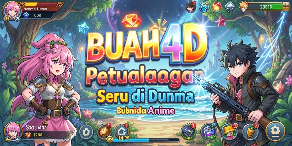 Tampilan menarik dari gameplay BUAH4D yang penuh aksi.
