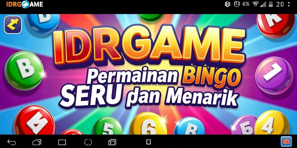 Gameplay seru IDRGAME yang penuh warna dan interaktif.