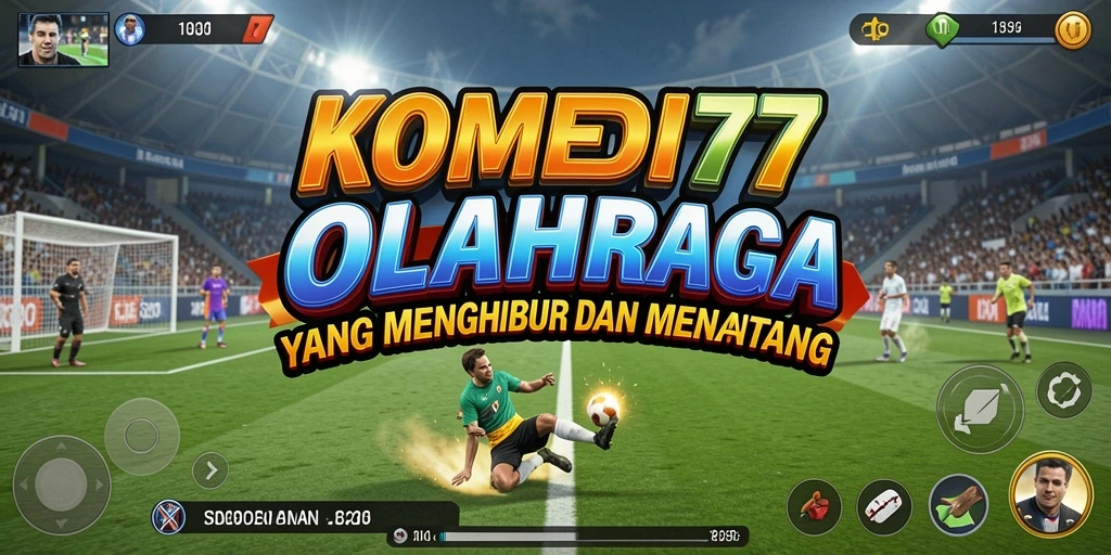 Screenshot dari gameplay KOMEDI77 yang penuh aksi dan tawa.