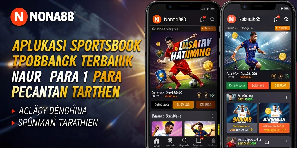 Tampilan gameplay nyata di aplikasi Sportsbook NONA88.