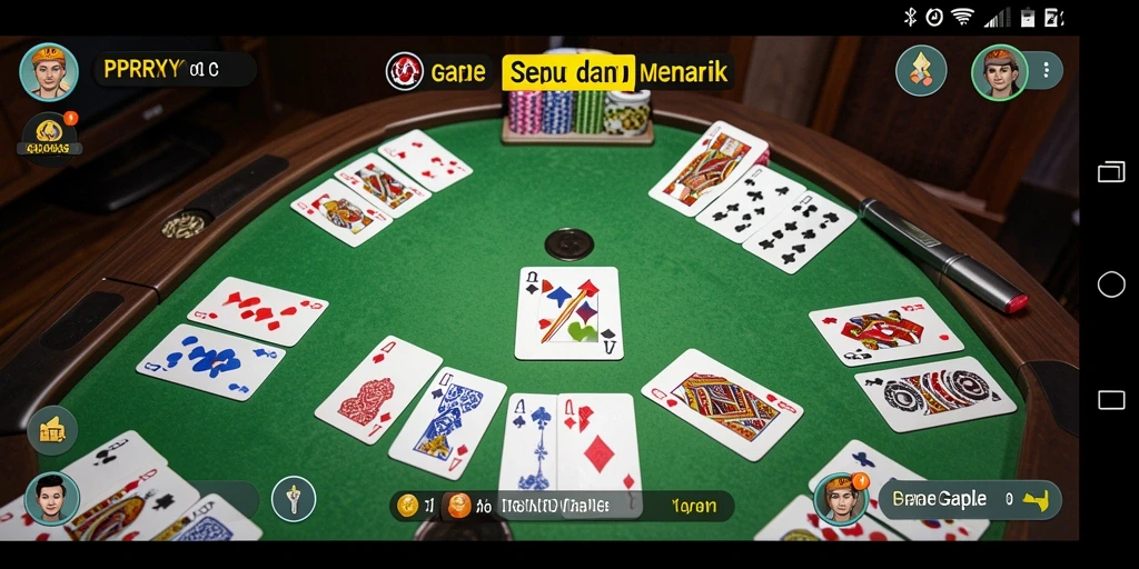 Screenshot tampilan gameplay Gaple PPRRYY yang seru.