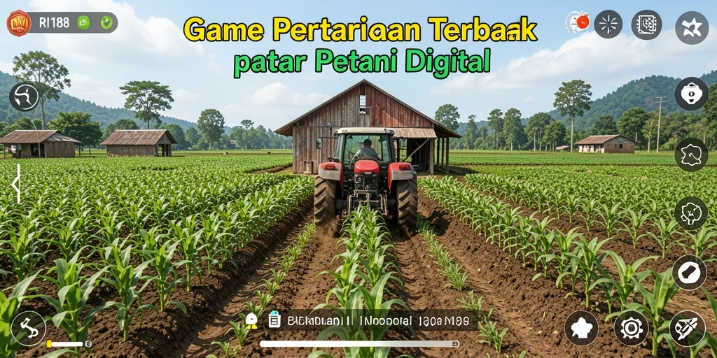 Tampilan menarik gameplay pertanian di RI188.