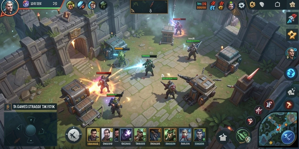 Tampilan gameplay RP8 yang menarik dan menantang.