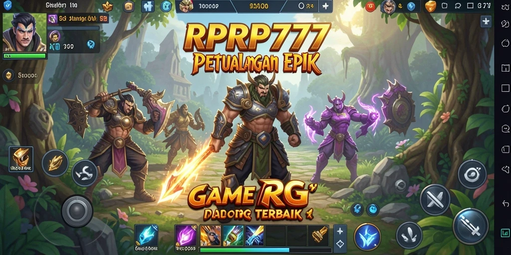 Tampilan dinamis dari pertarungan seru dalam RPRP777.
