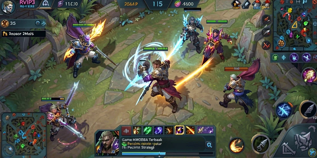 Tampilan gameplay seru dalam RVIP3 dengan aksi penuh strategi.
