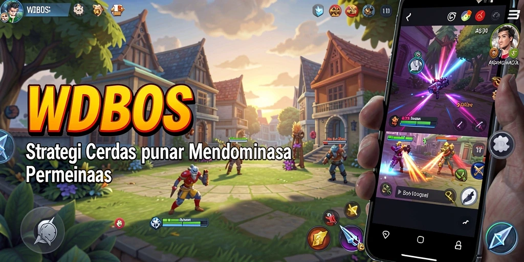 Tampilan gameplay WDBOS yang strategis dan mendebarkan.
